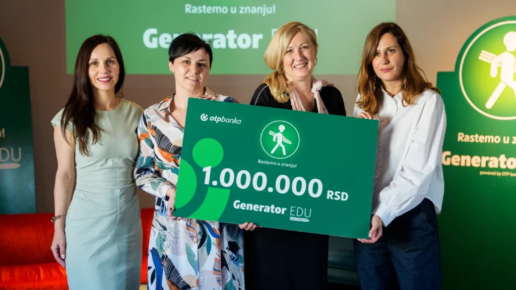 generator edu - konkurs za finansijsko opismenjavanje dece i mladih - inspira grupa- otp banka